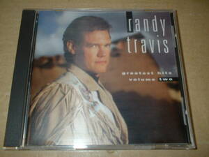 【輸入CD】ランディ・トラヴィス（Randy Travis）／Ｇｒｅａｔｅｓｔ Ｈｉｔｓ Ｖｏｌ.２　（９２年作！全１１曲！ジャケに少し水濡れ有