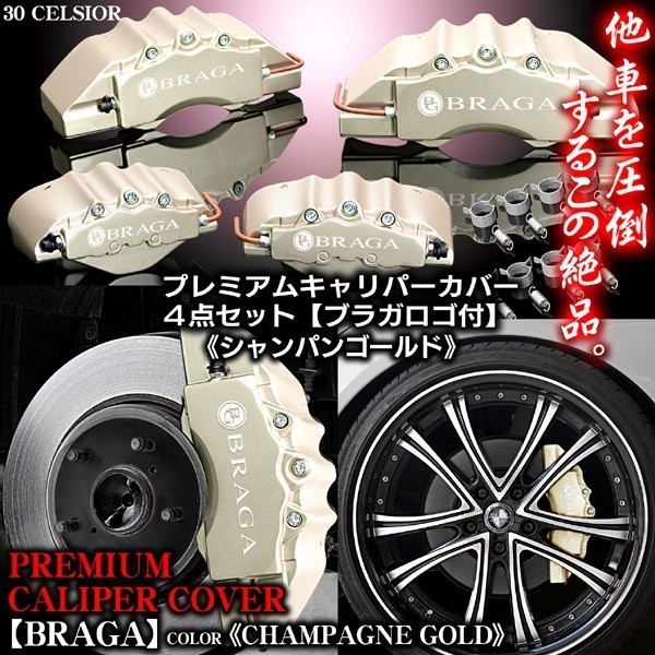 恵みの時 シックスセンス キャリパーカバー フーガ フロント用 レッド
