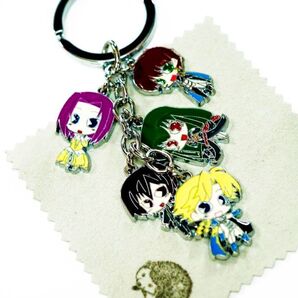 キーホルダー コード・ギアス チャーム コードギアス アクセサリー 5吊 グッズ おもちゃ