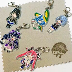 キーホルダー ストラップ デートアライブ 5ス デート・ア・ライブ 夜刀神十香 紫髪