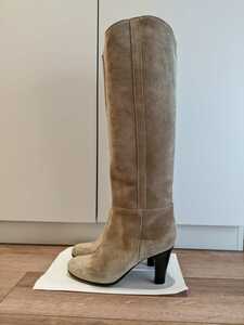  new goods L'AUTRE CHOSE long boots Italy made low tore show z37