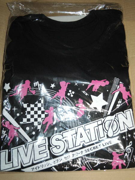 送料無料　Tシャツ Mサイズ アイドリッシュセブン LIVE STATiON 祝！1周年！ゼロアリーナ・シークレットライブ in アニON STATION