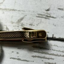 ☆希少☆ dunhill ダンヒル　タイピン　ネクタイ　スーツ　dロゴ　結婚式　パーティー　タイクリップ　タイバー　ネクタイピン　ゴールド_画像5