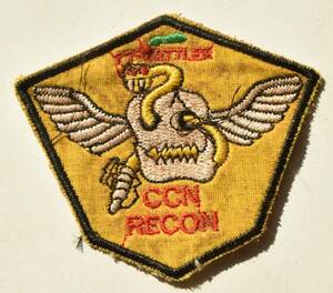 南ベトナム軍　ワッペン　パッチ　袖章　部隊章　CCN　RECON　リーコン　南ベトナム共和国軍　ベトナム戦争　ベトナム　送料無料