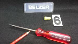 @ <13084> BELZER bell tsa- minus screwdriver No8000 1.0×6×100 GERMANY ( attrition equipped ) that time thing 