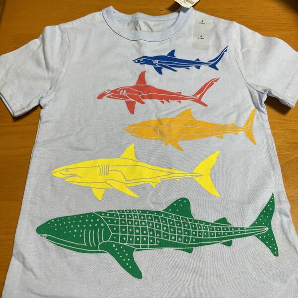GAP ギャップ　サメ　Tシャツ　100 105 新品 半袖Tシャツ