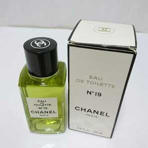 未使用に近い シャネル No19 オードトワレ EDT 100ml CHANEL No19 EAU DE TOILETTE 送料無料 箱ありの画像2