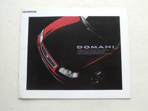 [ catalog only ] Domani first generation MA4/5/6/7 type latter term 1995 year 22P Honda catalog 