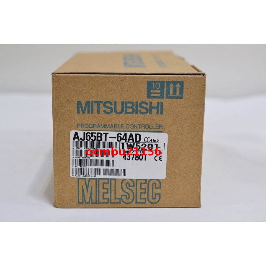 売り込み 新品 MITSUBISHI 三菱 MELSEC A D変換ユニット AJ65BT-64AD ...