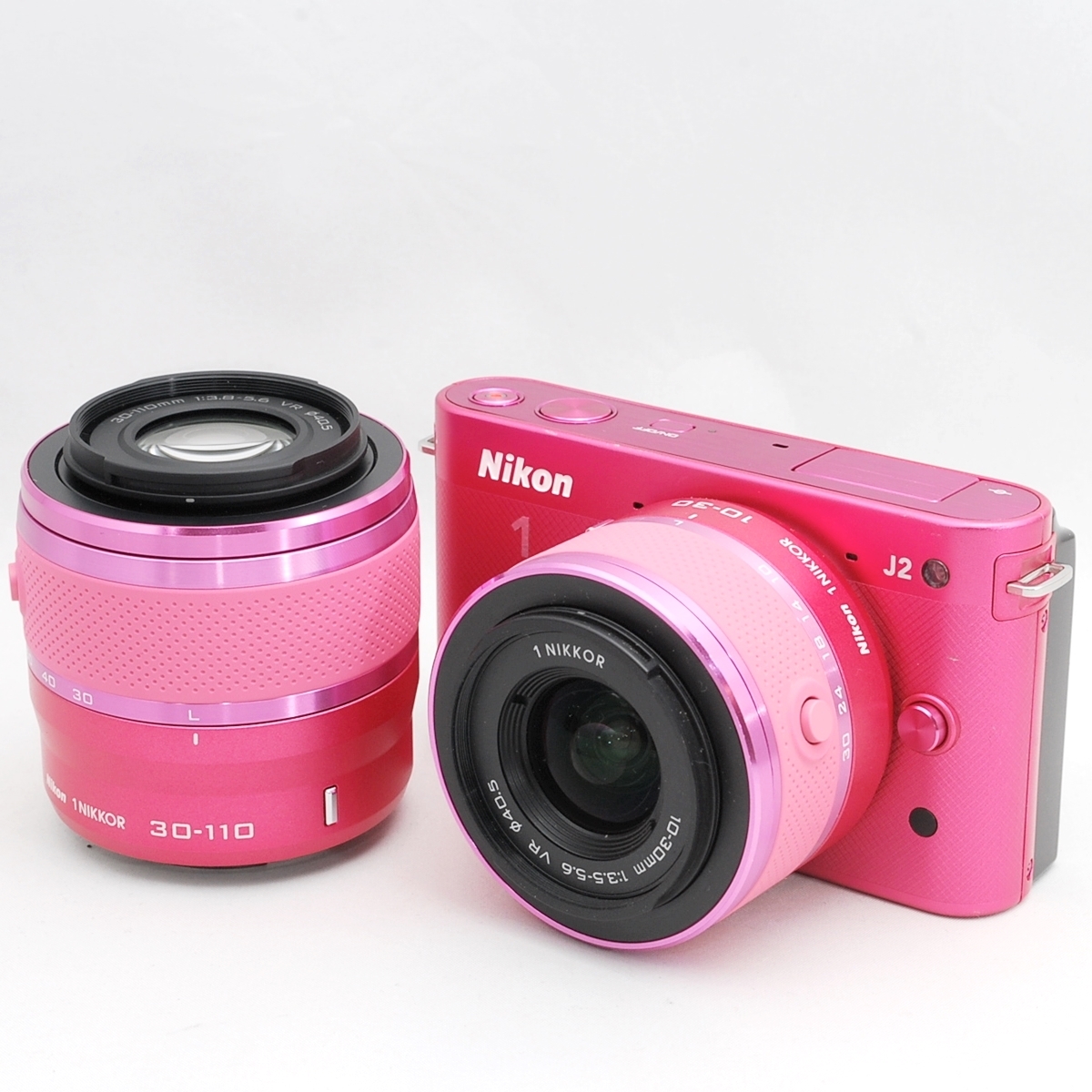 美品 Nikon 1 J2 ミラーレス一眼 付属品多数 デジカメ ピンク culto.pro