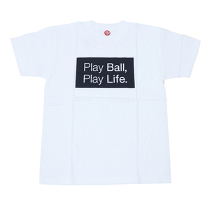 在庫処分【球活.jp】球活オリジナルTシャツ12ja7q5101 ホワイト Sサイズ