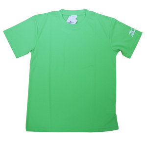 在庫処分【MIZUNO】ミズノ Tシャツ87wt83037 ライムグリーン XSサイズ
