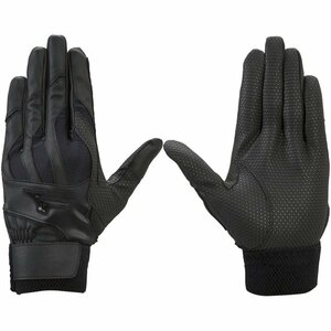 Ограниченный предмет [Mizuno] Mizuno Batting Gloves Ryote High School Baseball Rules Совместимые с размером модели 1EJEH020 Black S