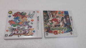 ☆中古☆３ＤＳソフト２本セット☆パズドラZ／モンスターストライク☆