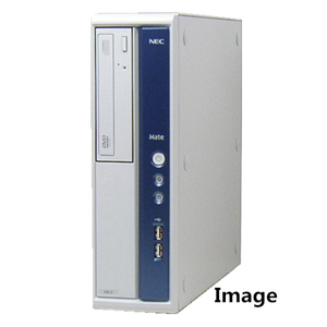中古パソコン デスクトップパソコン 純正Microsoft Office付 Windows 10 NEC MBシリーズ Core i5 メモリ4GB 新品SSD 120GB DVD-ROM