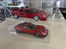 1/18　カウンタック　イオタ　2台セット　アクリルケース付き　京商／KYOSHO　1:18 _画像1