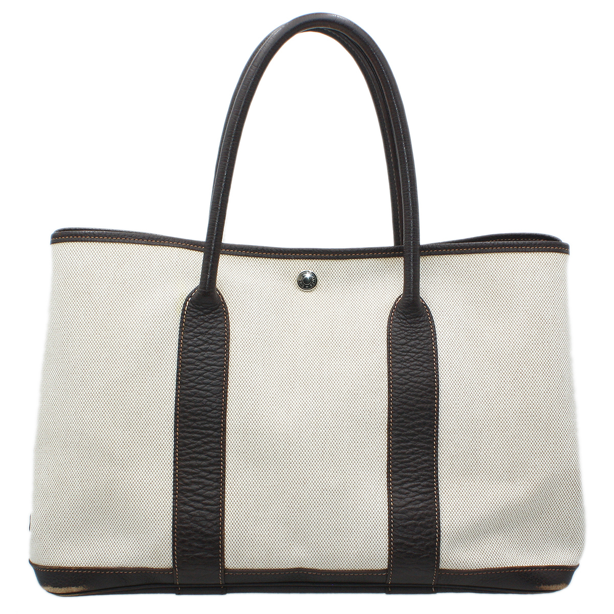 HERMES エルメス ガーデンパーティーPM トワルアッシュ ネゴンダ