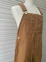 ディッキーズ☆オーバーオール☆ブラウン☆DB100☆作業着☆作業服☆サロペット☆DICKIES☆_画像3