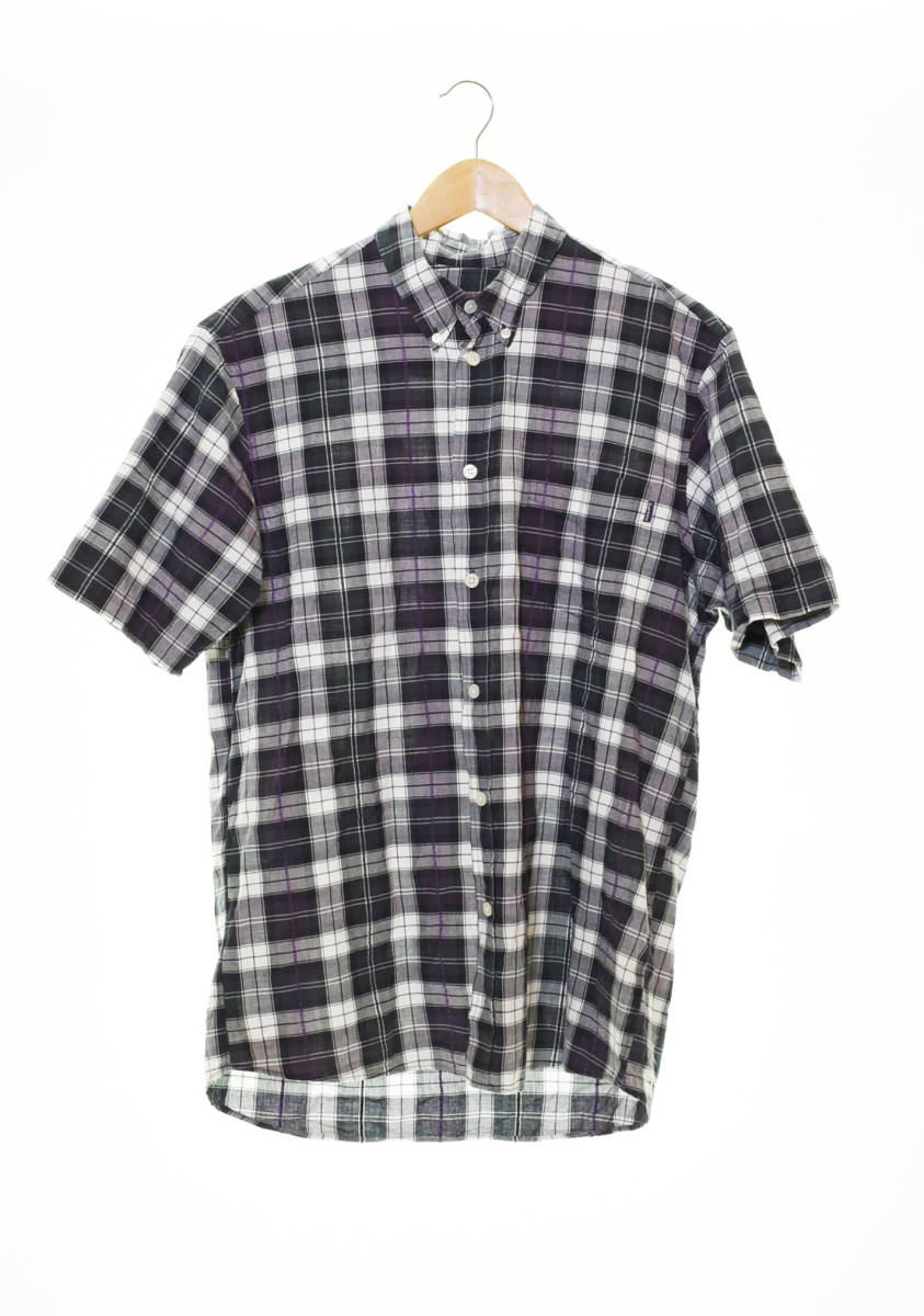 初期レア Supreme 半袖チェックシャツ シュプリーム シャツ トップス メンズ 新作人気モデル