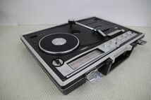 Crown クラウン SCP-7000S Turntable Radio Cassette Deck ターンテーブル、ラジオ、カセットデッキ (1513478)_画像3