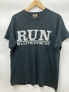  rare 93s B*z LIVE GYM RUN short sleeves T-shirt 