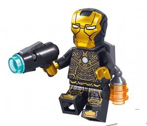 1体 マーベル　アベンジャーズ　アイアンマン ミニフィグ LEGO 互換 ミニフィギュア m31e