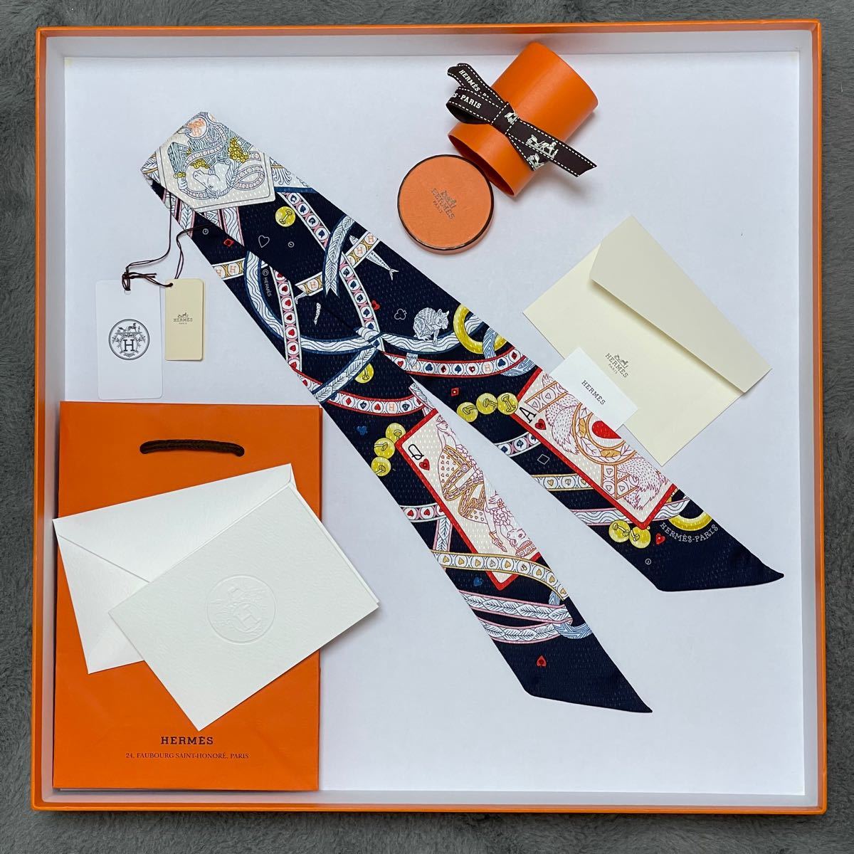 エルメス ツイリーリング トーテム 3点セット twilly HERMES o3bg.com