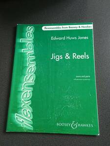 ♪♪【入手困難】 吹奏楽譜（スコア） Jigs & Reels/Edward Huws Jones 4曲収載♪♪