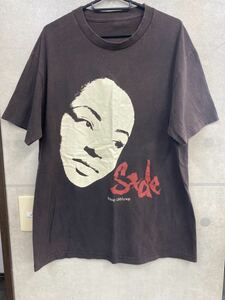 希少　Sade love deluxe Tシャツ　ヴィンテージ　ブラック　古着　バンドTシャツ　プリントTシャツ SADE 