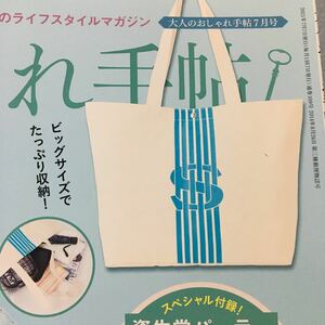 大人のおしゃれ手帖　付録のみ　資生堂パーラー　超ビッグ！　Wポケット付き　たっぷりトート　雑誌なし　トートバッグ