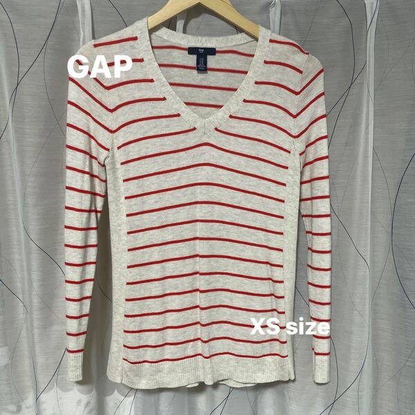 GAP ボーダーニット　XSサイズ　お値下げしました