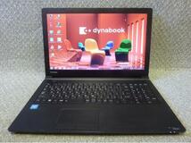 ★Win 7リカバリ・10 選択可 15.6” 東芝 dynabook B35/R ★ Celeron 3205U 1.50GHz/4GB/500GB/DVDRAM/無線/USB3.0/HDMI/便利なソフト/1731_画像1