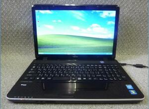 Win XP・7・10 OS選択可 富士通 LIFEBOOK AH33/L ★ Celeron B830/4GB/320GB/Sマルチ/無線/Webカメラ/HDMI/便利なソフト/リカバリ作成/1747