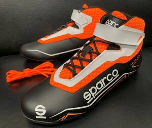  Sparco [ Cart for shoes [K-RUN black black / orange orange 42]26.5~27.0cm]sparco/ Cart race / circuit / sport mileage 