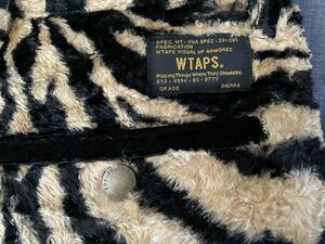 【美品】WTAPS PAW SHORTS RACO FUR ムラジュン着用 ハーフパンツ トラ柄 虎 タイガーストライプショーツダブルタップス