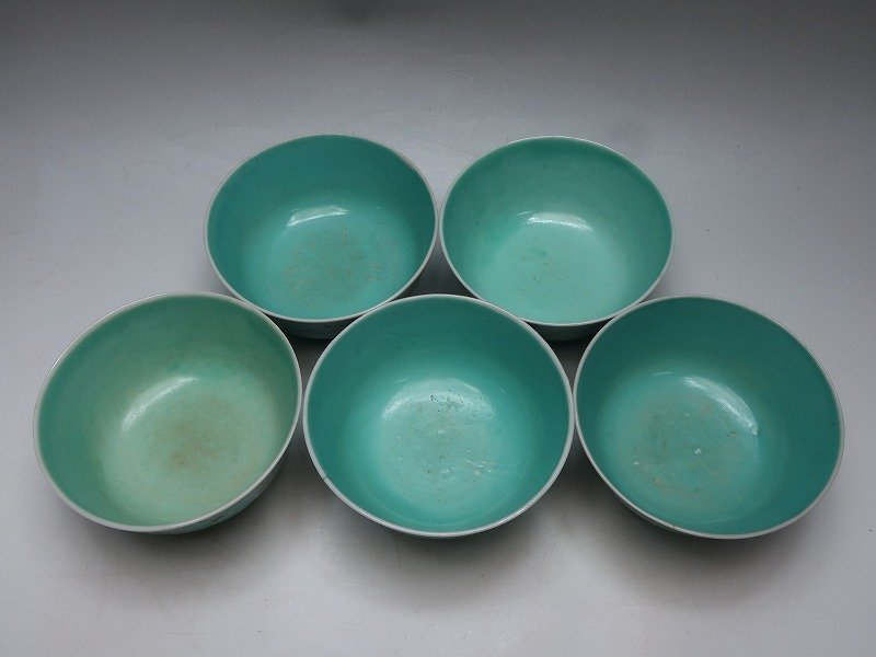 中国 慎徳堂製 手描粉彩 花文薄胎煎茶碗 美術品 陶芸 美術品 陶芸 個人