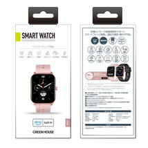 スマートウォッチ 腕時計 iPhone Android対応 グリーンハウス GH-SMWA-PK/0748/送料無料_画像2