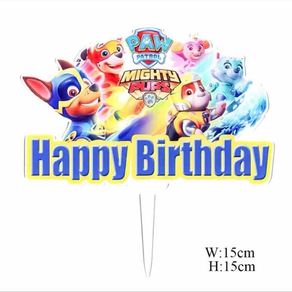 ☆ケーキトッパー パウパトロール☆