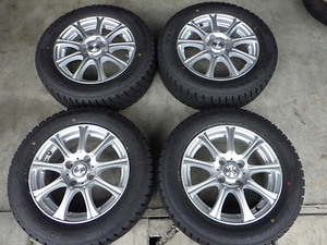 2110-227　weds　アルミホイール＆スタッドレスタイヤ　175/65R14　2019年　4本セット