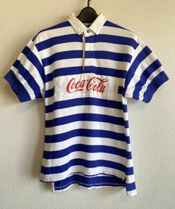 コカコーラ coca cola ボーダー　シャツ　香港製　サイズ2