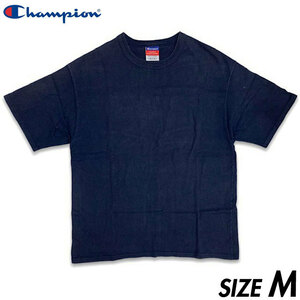 希少■ Champion (チャンピオン) 00s US企画 無地 半袖Tシャツ 紺ネイビー M コットン100％ [RN15763] 古着 ヴィンテージ アメカジ