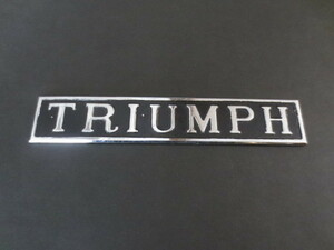 Triumph *TRIUMPH* капот значок * решётка значок * редкий товар *TR3*TR4*TR5*MG*MINI* Lotus * Range Rover *BMC*RAC