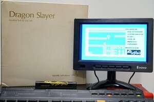 MSX ROM версия Dragon потертость year Dragon Slayer /sk одежда SQUARE Soft Library NO.4 Япония Falco mFalcom
