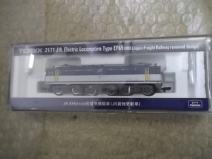 送料無料 TOMIX Nゲージ 2171 JR EF65-1000形電気機関車(JR貨物更新車) 鉄道模型 貨車 現状渡し品