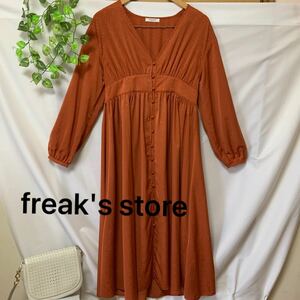 freak's store フリークスストア 花柄 ジャガード ワンピース