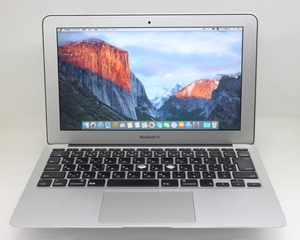 Apple MacBook Air (11-inch, Mid2011)/Core i5-2467M 1.6GHz/4GBメモリ/SSD128GB/OS X El Capitan 10.11/バッテリー正常 #0923