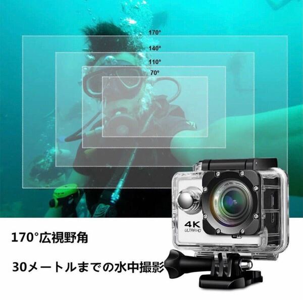 新品 4Kカメラ4K動画は3840×2160/30fps.UltraHD.静止画2000万画素の画質