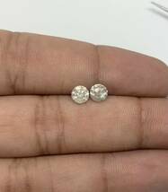  天然ダイヤモンドルース1.12ct/2pc (0.57ct-0.55ct)_画像2