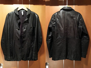 TK (TAKEO KIKUCHI / タケオキクチ ワールド) Black / 黒 LeatherJacket / レザージャケット size：2