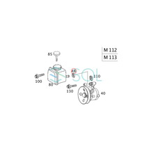 送料185円 ベンツ W219 R230 R170 R171 W163 W164 W251 W463 X204 W639 パワステポンプ Oリング オーリング 0004661880 0004661780_画像2